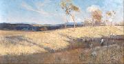 Arthur streeton Golden Summer,Eaglemont (nn02) china oil painting reproduction